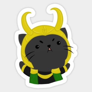 Lokitty Sticker